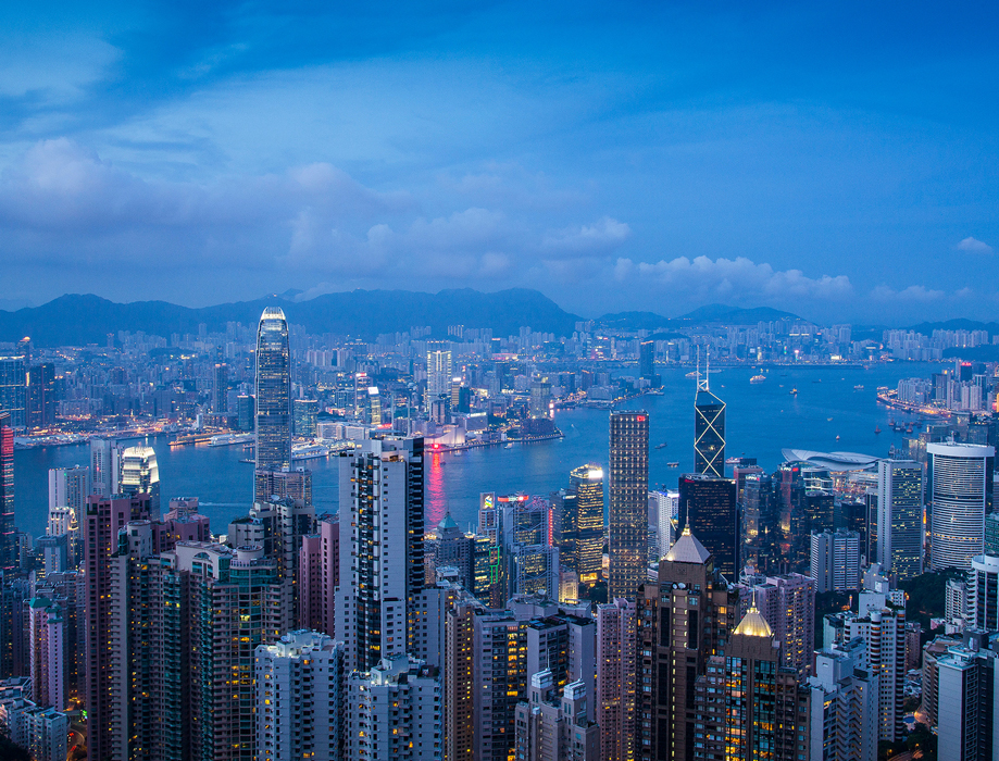 香港实景高楼林立，带你了解卓锐金融（香港）